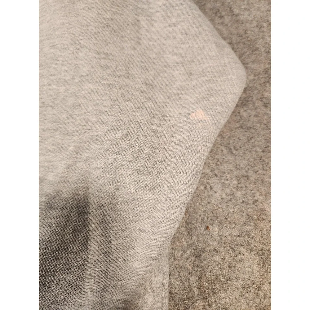 Polo Ralph Lauren Sweatshirt Mens XL Gray Bear USA Flag Basketball Fleece Lined‎